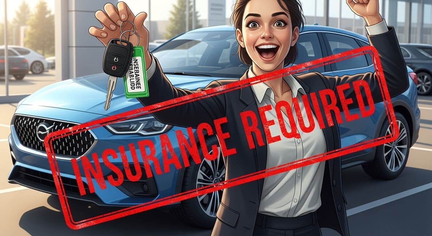 can i drive a car i just bought without insurance